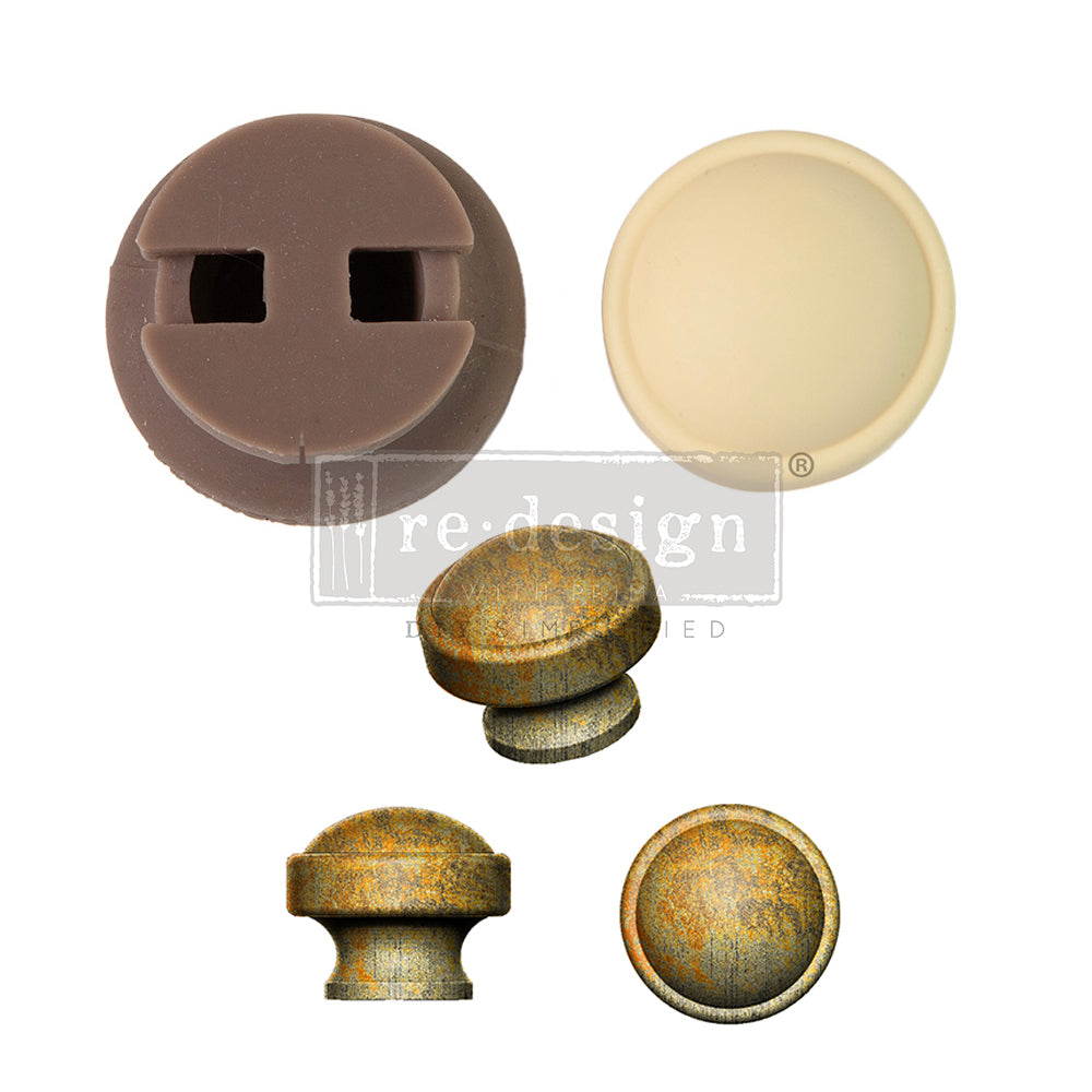 Molde Re Design With Prima - Cece Knob Mould - Regal Aura