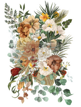 Cargar imagen en el visor de la galería, Transfer RE DESIGN WITH PRIMA - KACHA FLOWER ELEGANT NEUTRAL
